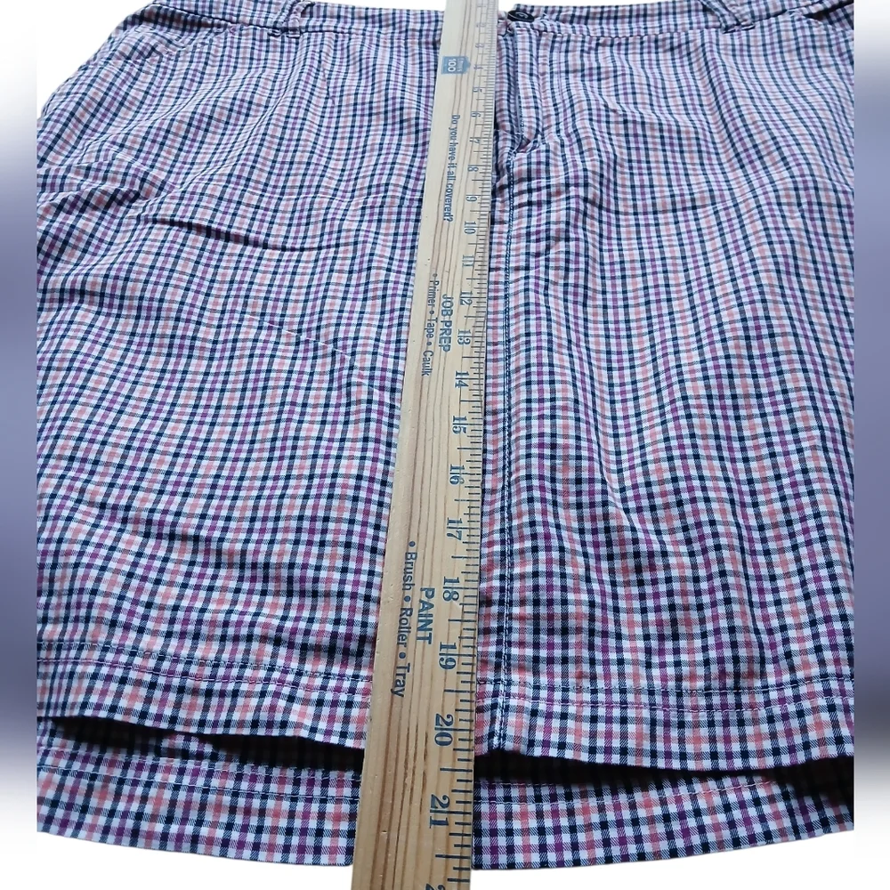 CJ Banks Women's Size 16W Multicolor Checkered Swim Skirt - Picture 6 of 7